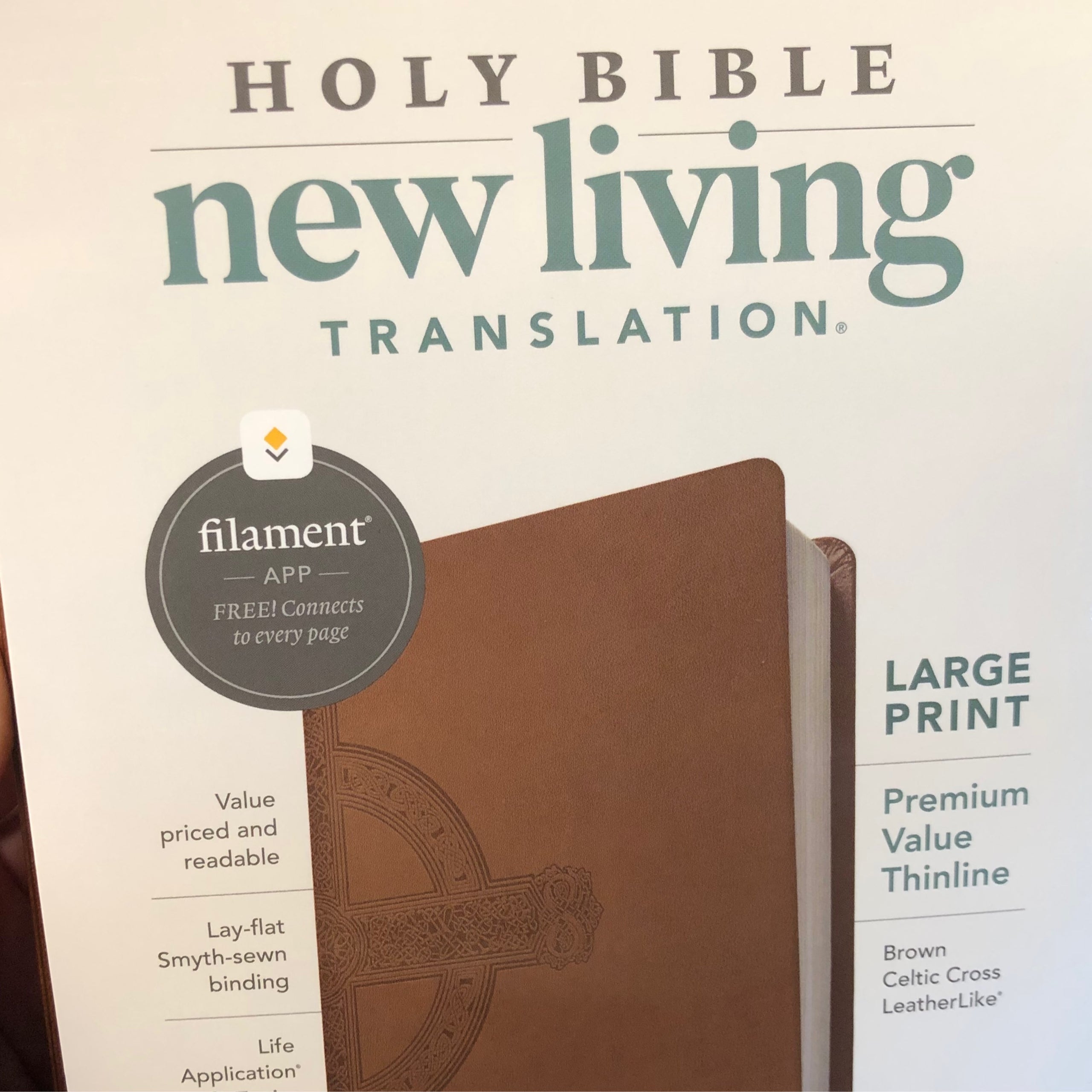 Large Print NLT Bible NewSpring Store